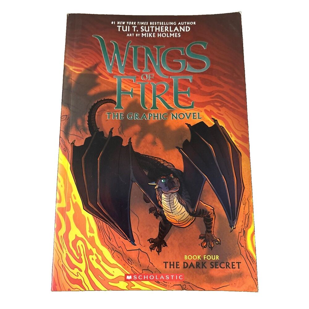 The Dark Secret: A Graphic Novel Wings of Fire Series By Tui T. Sutherland